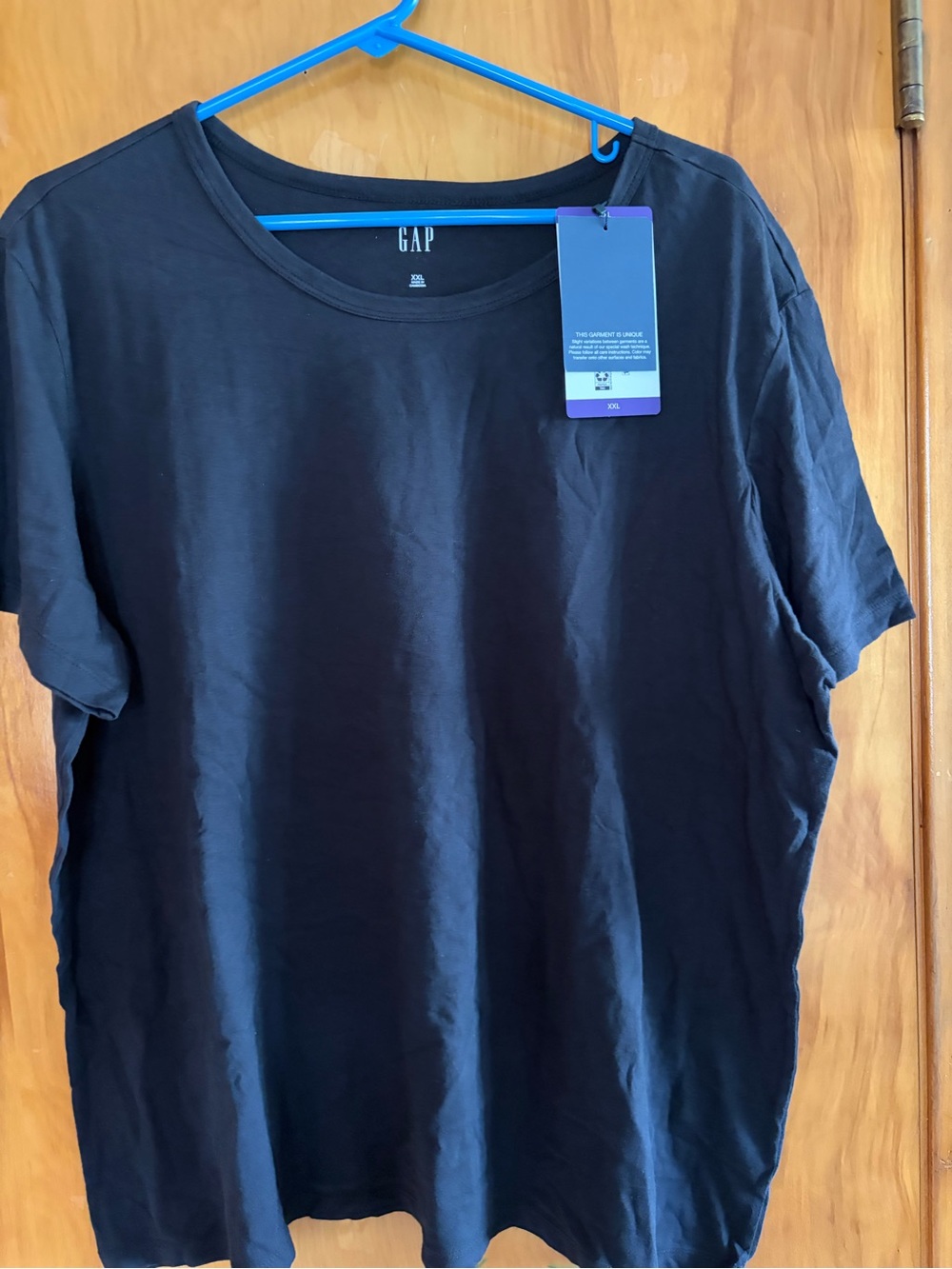 GAP Black Short Sleeve Crew Tee